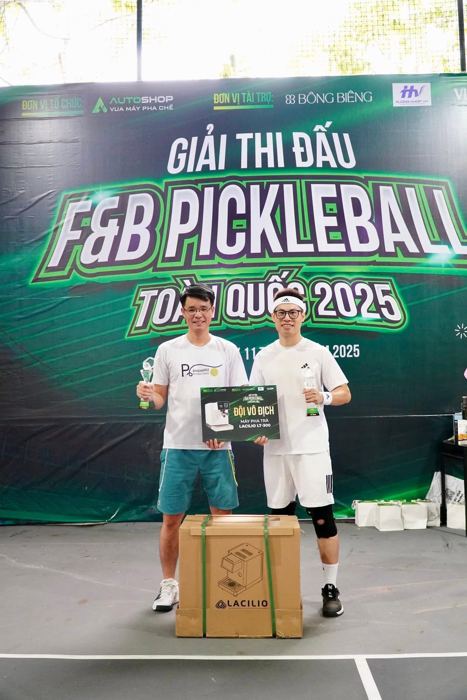 Nhà tài trợ giải F&B Pickleball toàn quốc 2025