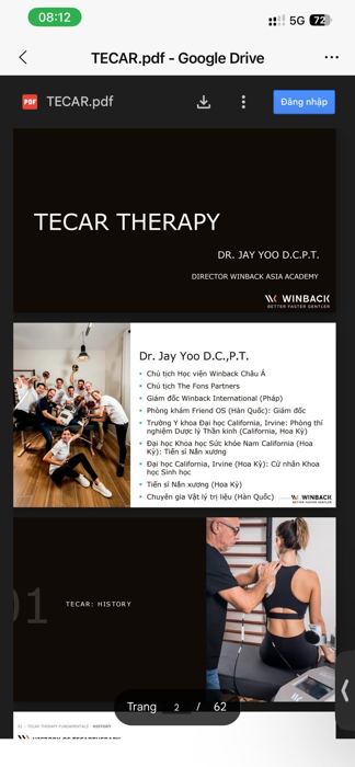 Trị liệu TECAR