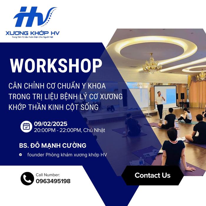 Cân chỉnh chuẩn y khoa trong trị liệu cơ xương khớp – thần kinh – cột sống