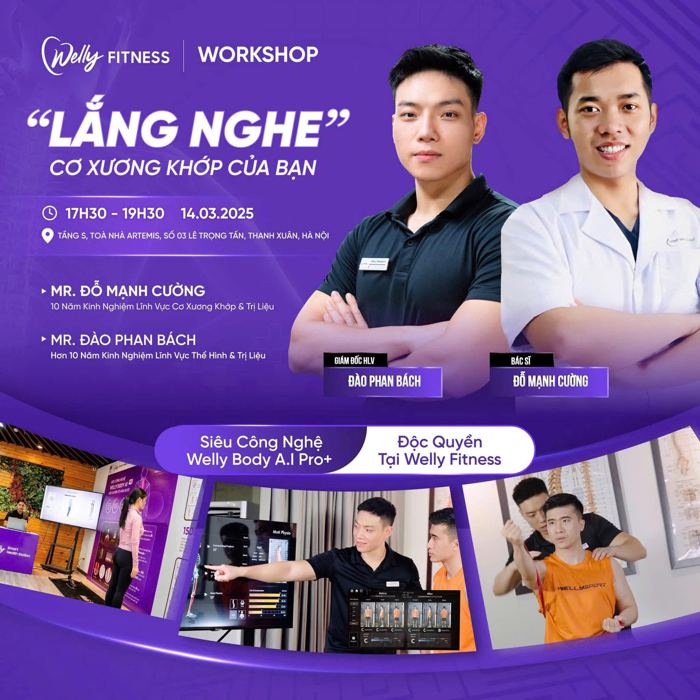 Workshop “Lắng nghe cơ xương khớp của bạn”